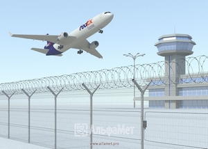 2D ограждения для аэропортов и аэродромов в Омске